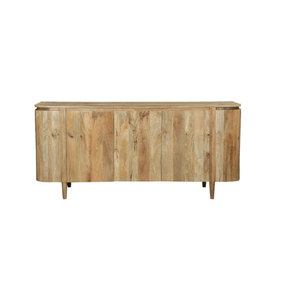 Mangohouten Dressoir Ovalis 180 cm