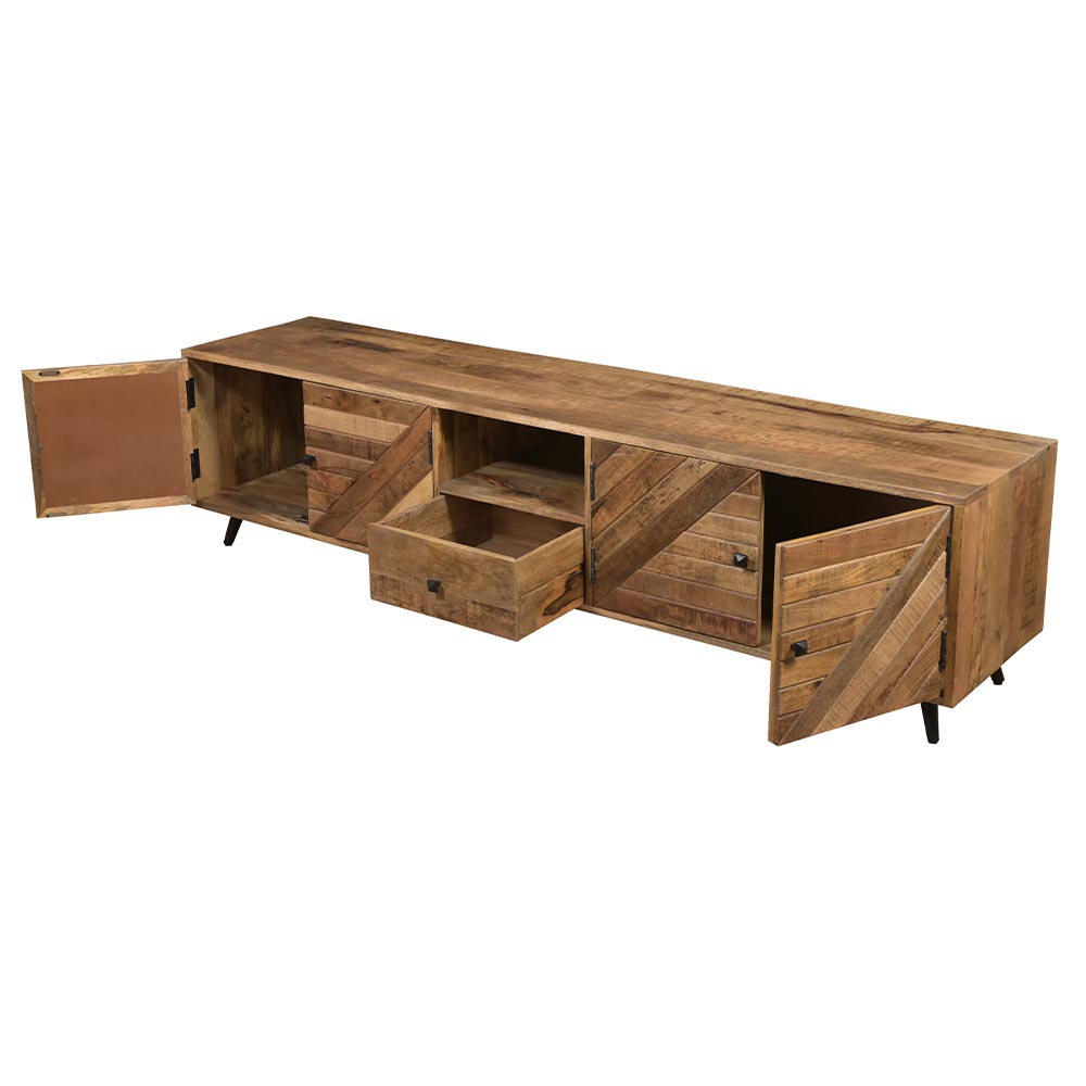 Mangohouten TV Meubel Fiona 165 cm