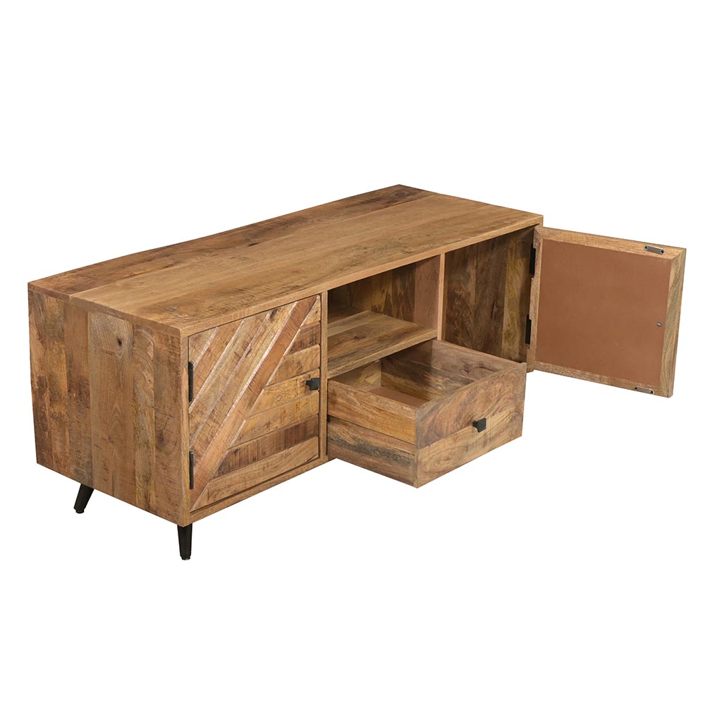 Mangohouten TV meubel 