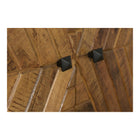 wandkast 90 cm breed met speels patroon van mangohout