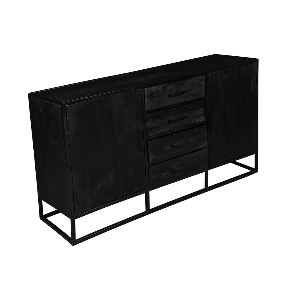 Mangohouten Dressoir Brendon 210 cm
