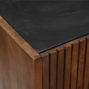 Mangohouten Dressoir Rosa 175 cm