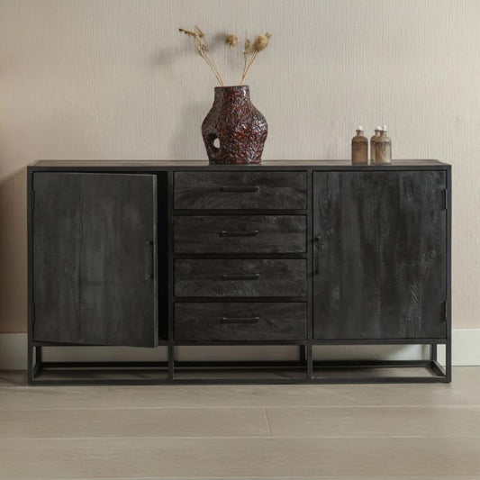 Mangohouten Dressoir Brendon 165 cm