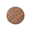 Mangohouten Eettafel Sun Rond 150 cm Houten onderstel