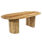 Mangohouten Eettafel Maeve 210x100 cm