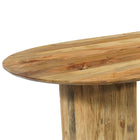 Mangohouten Eettafel Maeve 210x100 cm