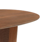 Mangohouten Eettafel Maeve 180x100 cm Walnoot
