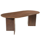 Mangohouten Eettafel Eilis 220x100 cm Walnoot