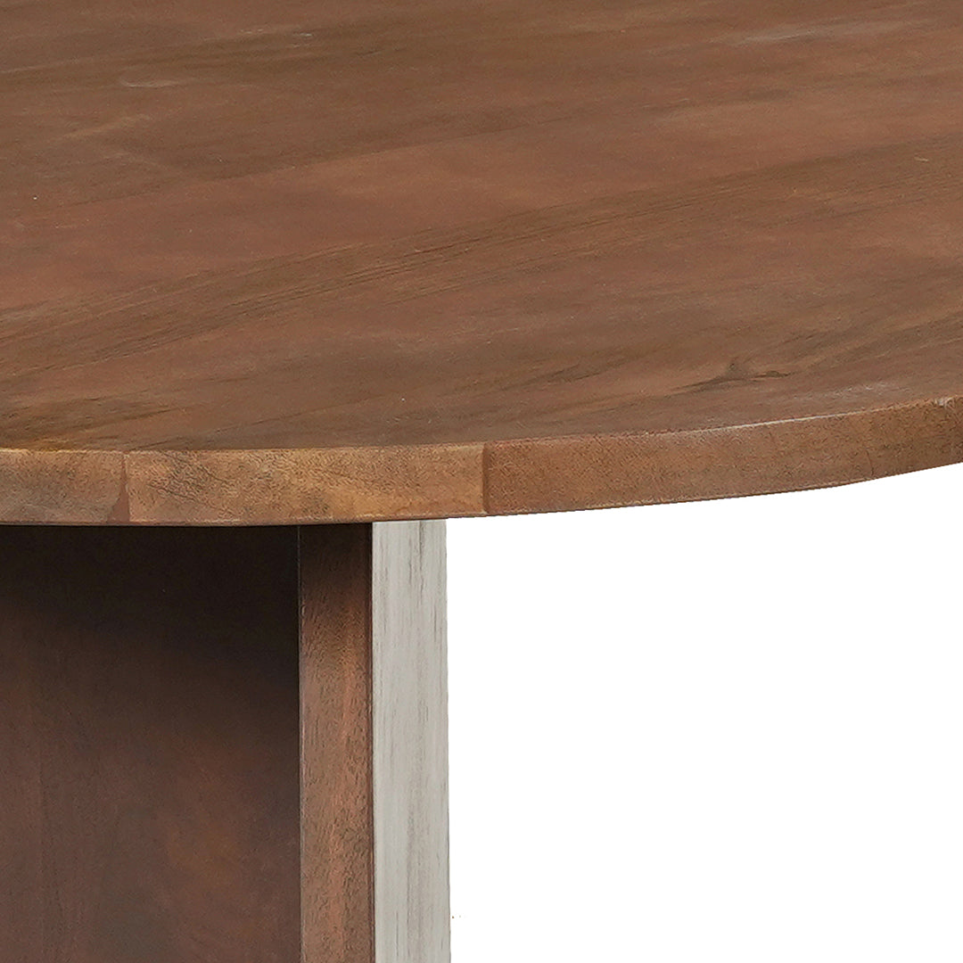Walnoot eettafel mangohout