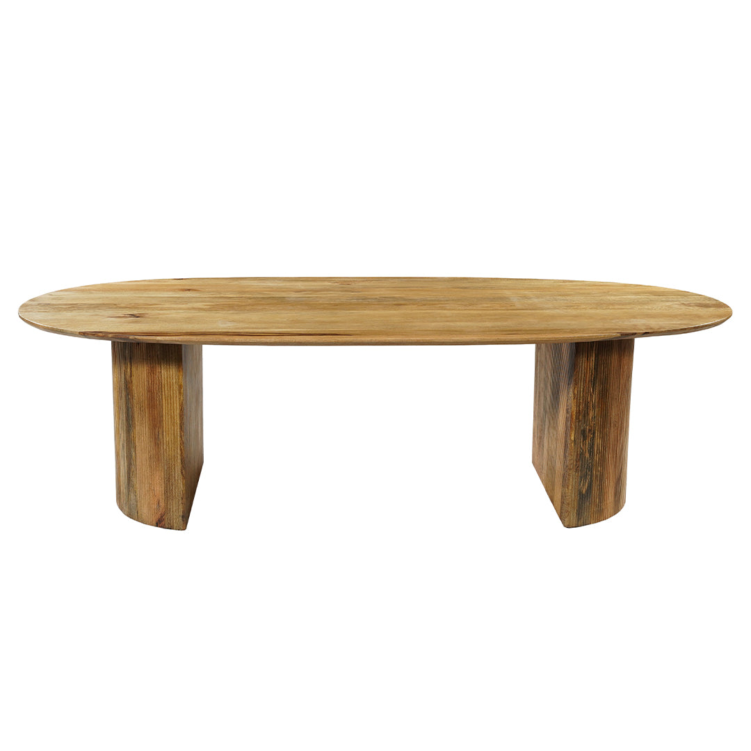 Mangohouten Eettafel Maeve 260x120 cm