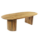 Mangohouten Eettafel Maeve 240x110 cm