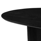 Mangohouten Eettafel Maeve 240x110 cm zwart