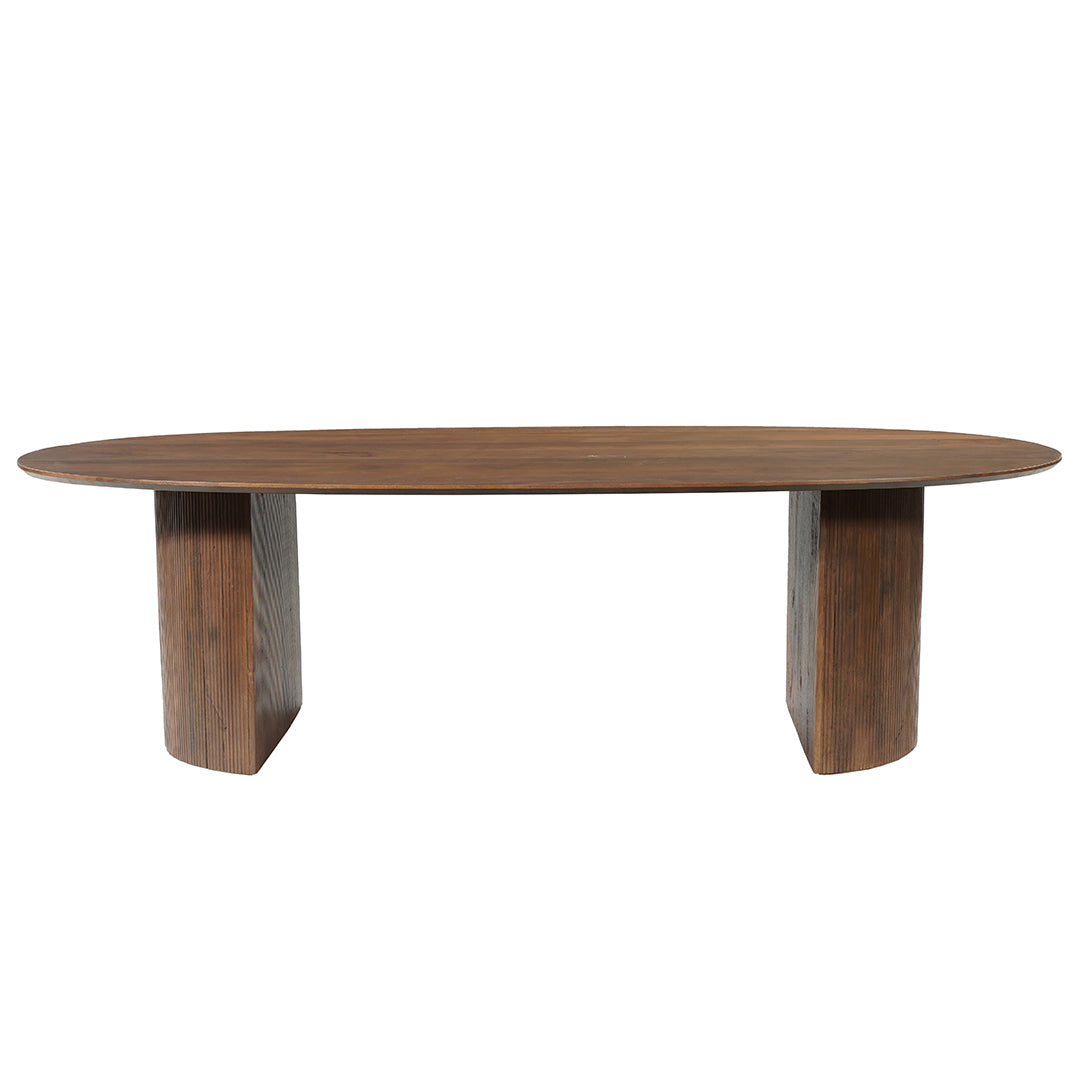 Walnoot eettafel mangohout