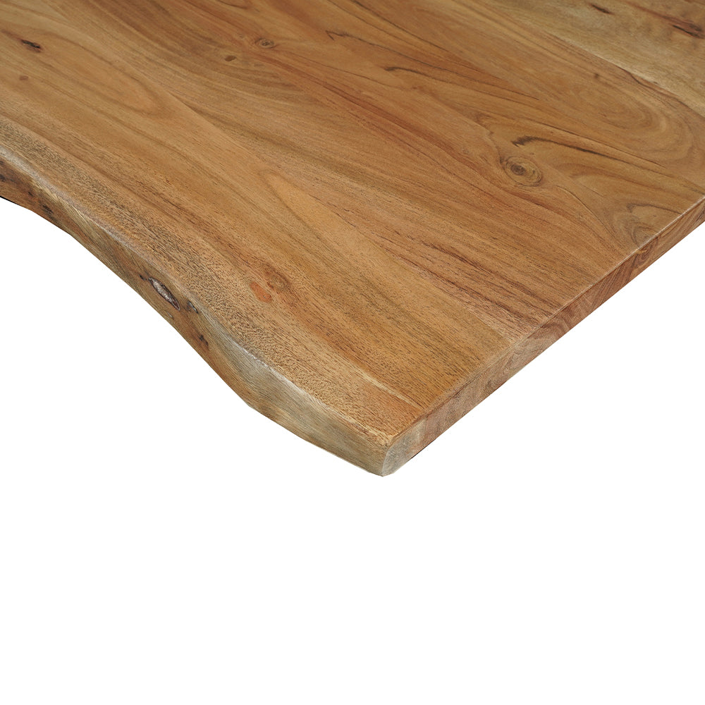 Rechthoekige eettafel acaciahout