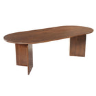 Mangohouten Eettafel Eilis 240x110 cm Walnoot