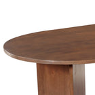 Mangohouten Eettafel Eilis 240x110 cm Walnoot