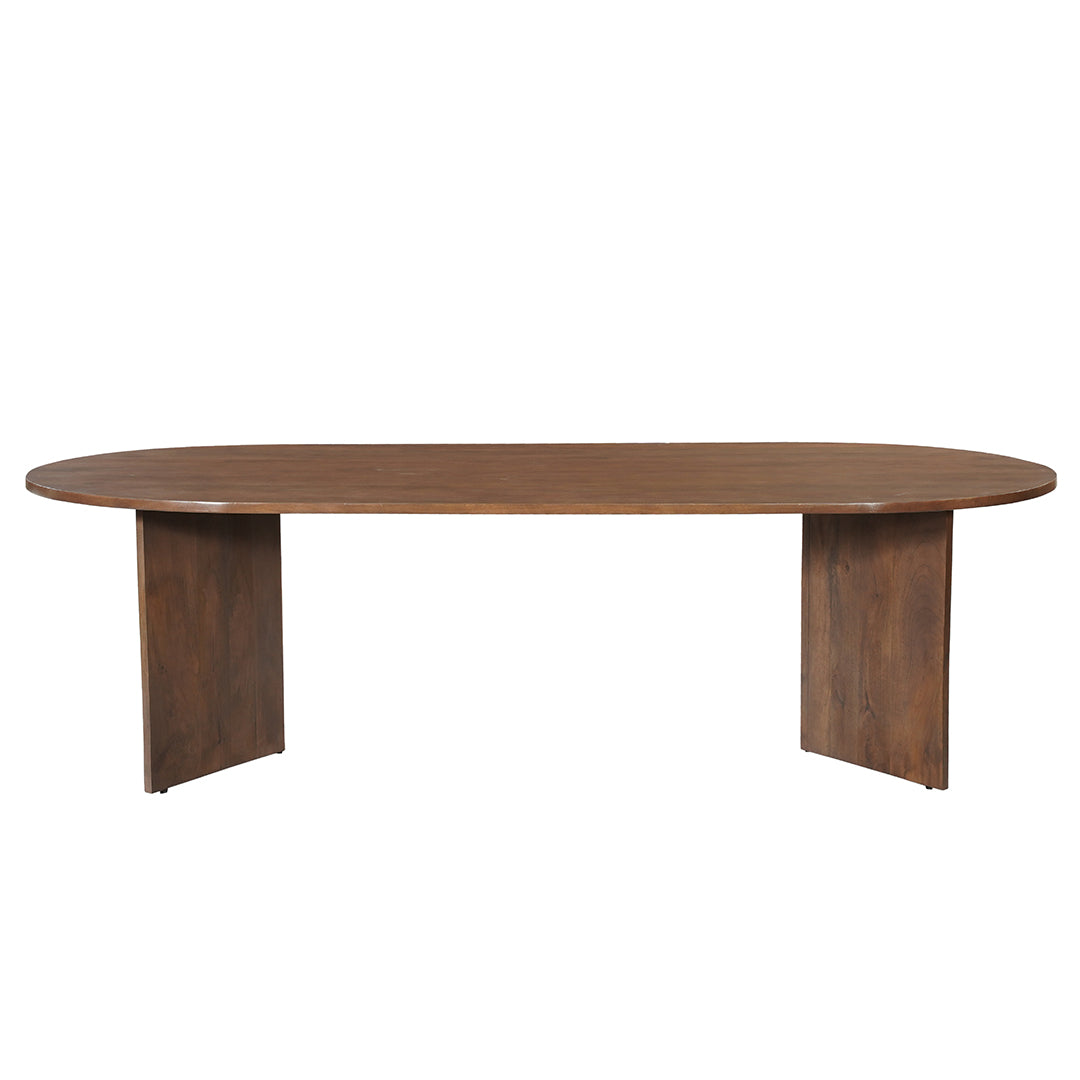 Walnoot eettafel mangohout