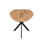 Mangohouten Eettafel Organisch Branwen 260x120 cm