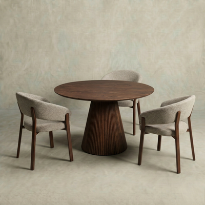Eettafel Japandi Kanso Rond 130 cm