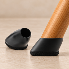 FLOOQ® Pro Stoelpootdoppen Finn Geluidloos & Krasvrij (39–29 mm) 8 stuks