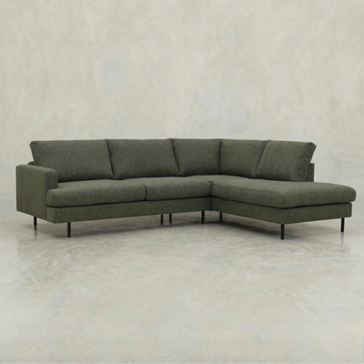 Hoekbank Cian 4-zits Rechts Groen