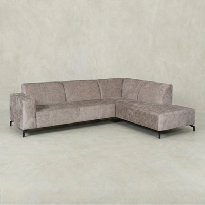 Hoekbank Elin 4-zits Rechts Donkergrijs