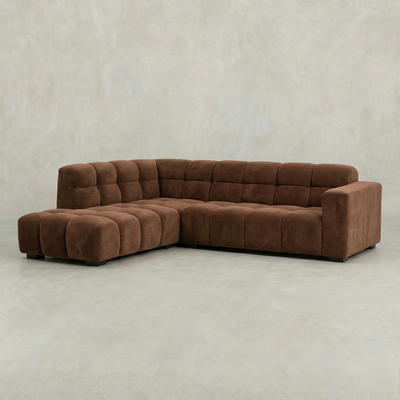 Hoekbank Noah 4-zits Links Koper