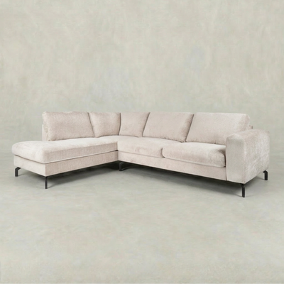 Hoekbank Rosalie 4-zits Links Champagne