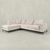 Hoekbank Rosalie 4-zits Links Champagne