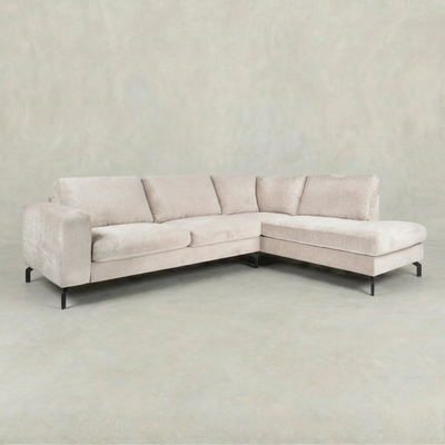 Hoekbank Rosalie 4-zits Rechts Champagne