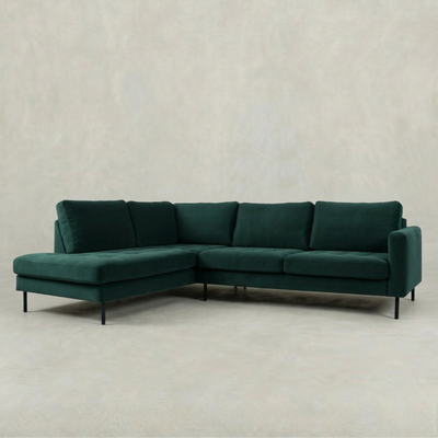 Hoekbank Sterre 4-zits Links Groen