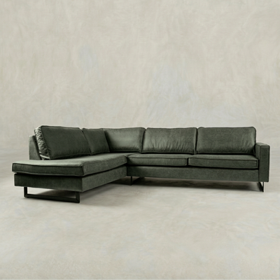 Hoekbank Twenty Five 4-zits Links Groen