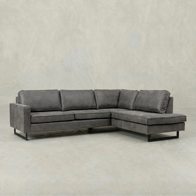 Hoekbank Twenty Five 4-zits Rechts Antraciet