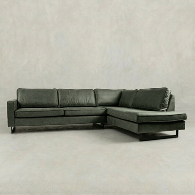 Hoekbank Twenty Five 4-zits Rechts Groen