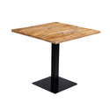 Mangohouten Horecatafel vierkant 80x80 cm