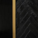 Mangohouten Vakkenkast Fingula 90 cm