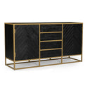 Mangohouten Dressoir Fingula 165 cm