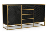 Mangohouten Dressoir Fingula 165 cm