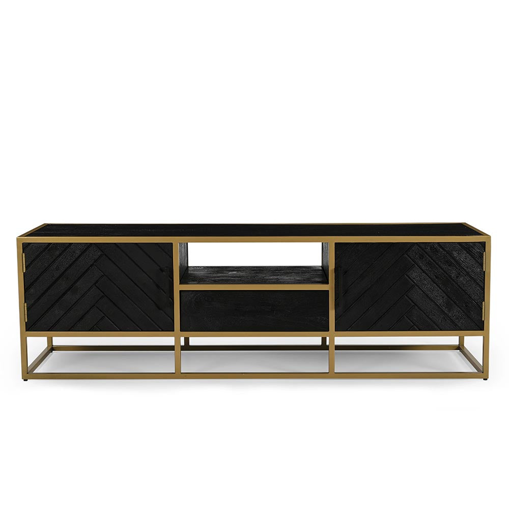 Mangohouten TV Meubel Fingula 165 cm