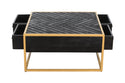 Mangohouten Salontafel Fingula 80x80 cm