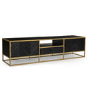 Mangohouten TV Meubel Fingula 210 cm