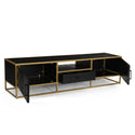 Mangohouten TV Meubel Fingula 210 cm