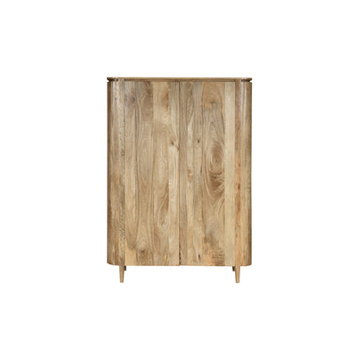 Mangohouten Kast Ovalis 130 cm