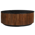 Mangohouten Salontafel Rond Levi 105 cm