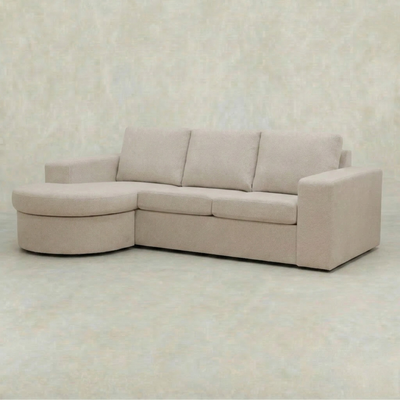 Loungebank Sian 3-zits Links/Rechts Crème