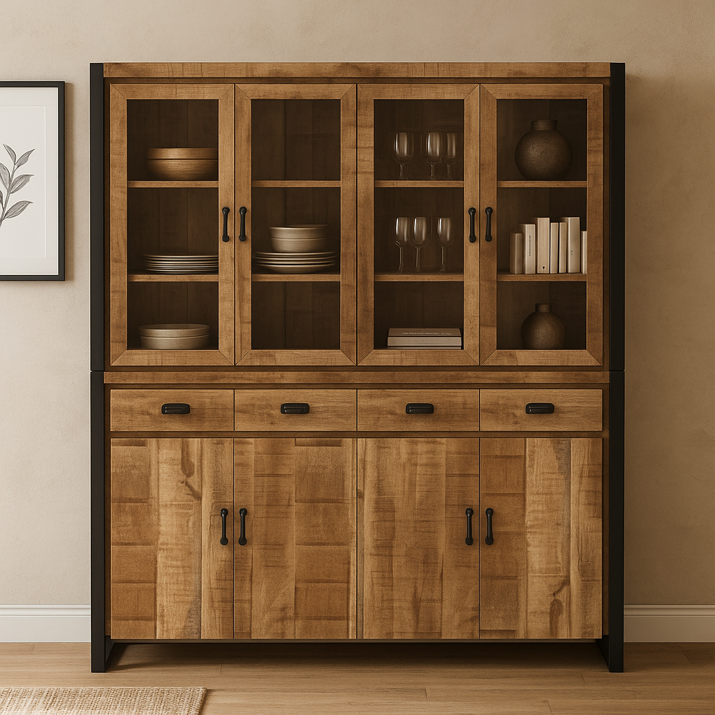 Mangohouten Buffetkast Britt 190 cm