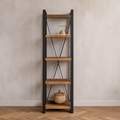 Mangohouten Boekenkast Donovan 55 cm