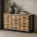 Mangohouten Dressoir Mitchel 160 cm