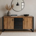 Mangohouten Dressoir Nola 160 cm