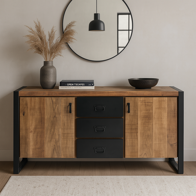 Mangohouten Dressoir Nola 160 cm